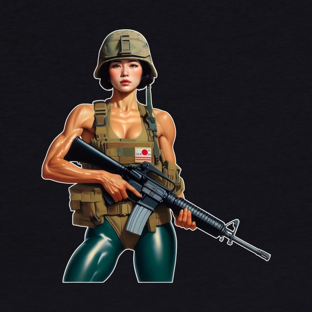 Tactical Girl by Rawlifegraphic